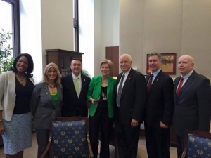 Issues involving Joint Base Cape Cod were discussed with Congressman William Keating